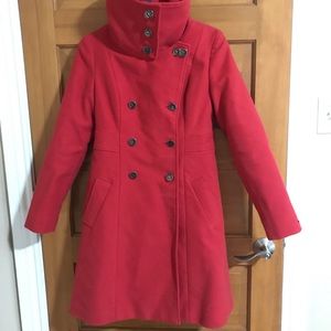 Vaute Couture red Belden coat